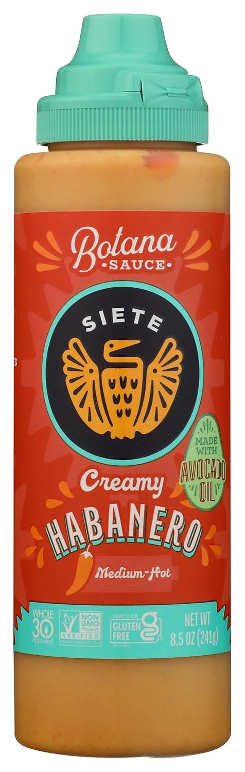 Siete Sauce Botana Habanero 8.5 OZ