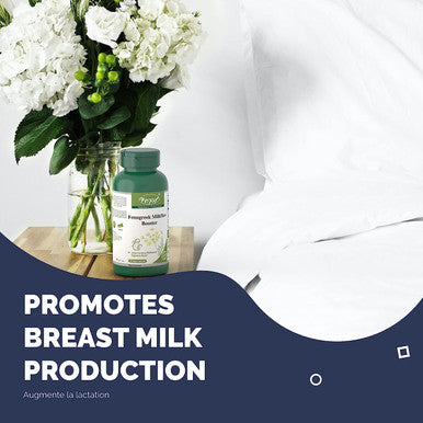 VORST Fenugreek Milkflow Booster 1000mg (500mg Per Capsule) 90 Vegan Capsules Lactation Supplement for Increased Breast Milk Supply Suitable Includes 6mg Sweet Fennel Extract 1 Bottle