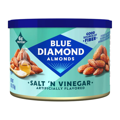 Blue Diamond Almonds Honey Roasted Flavored Snack Nuts, 6 oz, Pack of 1