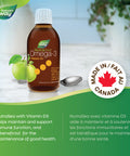 NutraSeaD Omega3 Vitamin D Crisp Apple