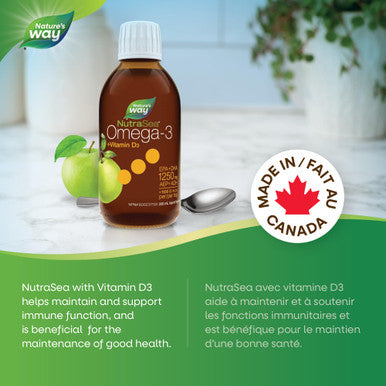 NutraSeaD Omega3 Vitamin D Crisp Apple