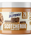 Fit Butters Birthday Cake Cashew Almond Butter Spread - Added Protein and Coconut Oil, Low Carb, Low Sugar, Gluten Free, Complete Protein Dessert Flavored Nut Butter