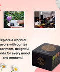 Ceremonie Variety Pack Gourmet Tea Sampler by Tea. A Collection of 10 Different Assorted Single Serve Flavors Set of 2 each Petite Mini Cube Tea Bags.20 total silk cubes (Pack of 20)