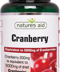 Natures Aid Cranberry 200mg 90 tablet X 2 (Pack of 2)
