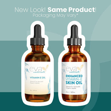 Eva Naturals Vitamin E Oil for Skin Care Vitamin E Oil for Skin Vitamin E Oil for Skin Scar XL 2 Oz.