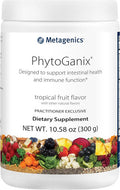 Metagenics PhytoGanix - Superfood Fruits & Veggies Powder - with Amylase Chia Seed Powder & Lactobacillus acidophilus - Tropical Fruit Flavor - 29 Servings - 10.58 oz