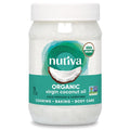 Nutiva Organic, Cold-Pressed, Unrefined, Virgin Coconut Oil from Fresh, non-GMO, Sustainably Farmed Coconuts, 15-ounce