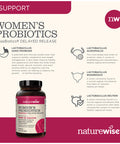 Naturewise Probiotics For Women Time-Release Supplement Comparable To 90 Billion Cfu Cranberry & D Mannose For Vaginal, Urinary