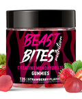 BEAST BITES Nutrition Creatine Monohydrate Gummies for Men & Women - 5g of Creatine Monohydrate per Serving - Sugar Free,Vegan, Strawberry Flavor, 135 Count (45 Servings)