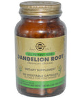Solgar Fp Dandelion Root Vegetable Capsules 100 V Caps 520 Mg