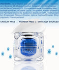 bellapierre Precious Sapphires Hydrating AM Moisture Cream | Daily Facial Moisturizer with Coconut Oil & Vitamin E | Non-Greasy Formula - 1.76oz