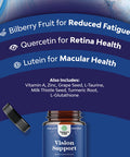 Advanced Eye Health Supplement for Adults - Eye Supplements for Adults Based on AREDS 2 Eye Vitamins Lutein and Zeaxanthin with Hyaluronic Acid for Dry Eyes Vision Support and Blue Light Protection
