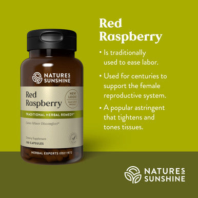 Nature'S Sunshine Red Raspberry 100 Capsules