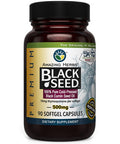 Amazing Herbs Cold-Pressed Black Seed Oil 500Mg - 90 Softgels2