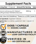 Nootropics Depot Lions Mane Mushroom Capsules | 8:1 ing Body Dual Extract | 500mg | 60 Count | Hericium erinaceus