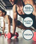 Kinetica 100% Creatine Monohydrate Powder 147 Servings Creapure Creatine. Nutritional Supplements Vegan & Gluten