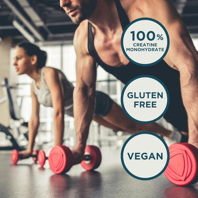 Kinetica 100% Creatine Monohydrate Powder 147 Servings Creapure Creatine. Nutritional Supplements Vegan & Gluten