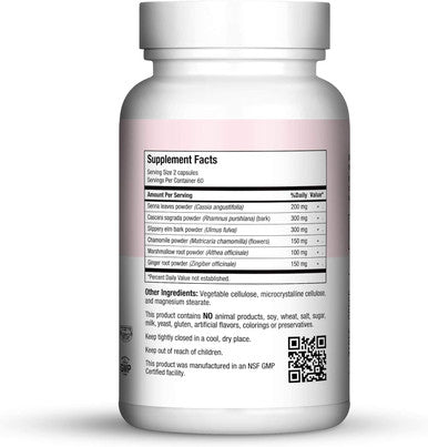Maxi Health Active Lax - Laxative Support Capsules 120 Count PL