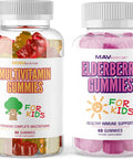 Mav Nutrition Multivitamin Gummies Kids Elderberry Gummies Kids Bundle
