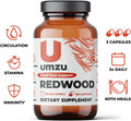 UMZU Redwood Nitric Oxide Booster Capsules 30 Day Supply N.O. Supplement for Circulatory Support