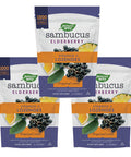 Nature'S Way Sambucus Elderberry Lozenges, 1000 Mg Vitamin C Per Serving, Tropical Flavor (3 Pack), 24 Count