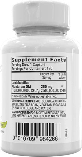 BiOptimizers - P3-OM (60 Capsules) and Gluten Guardian (90 Capsules) Supplement Bundle