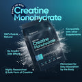 Weightworld Creatine Monohydrate Powder 500g (165 Servings) | 200 Mesh Micronised Unflavoured & Vegan | Creatine Powder | Performance & Muscle Strength | Creatine Nutritional Supplements for Post & Pre Workout