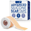 Eva Naturals Soft Medical Grade Silicone Tape For Scars (1.6 X 120 ) - Reduce The Appearance Of Surgical C Section Hypertrophy, Keloid Scars, & Acne Scars - Silicone Scar Tape For Surgical Scars Silicone Scar