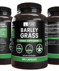 PURE ORIGINAL INGREDIENTS Barley Grass (365 Capsules) No Magnesium Or Rice Fillers, Always Pure, Lab Verified