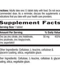 Country Life Zinc 50Mg Target Mins 90 Tablets Certified Gluten Free Certified Vegetarian