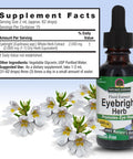 Nature'S Answer Eyebright Extract 1 Ounce | Vision & Eye Support | Alcohol Vegan Non GMO Gluten Kosher | Quick Absorption | Single Count