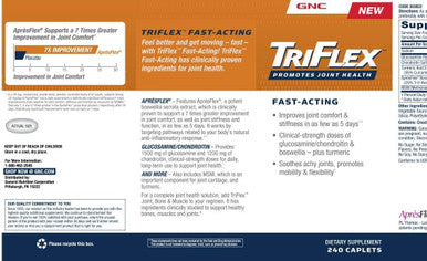 GNC Triflex Fast-acting, 240caplets