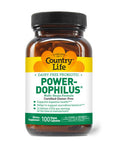 Country Life Power-Dophilus Dairy-Free Multi-Strain Probiotic 12 Billion Cfus 100 Vegan Capsules Certified Gluten Free Certified Vegan