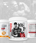 5% Nutrition Rich Piana Kill It Pre Workout Powder w/ Creatine, Jitter-Free , NO-Booster, Beta Alanine, L-Citrulline for Focus, Pump, Endurance, Recovery 13.23 oz, 30 Srvgs (Push Pop)