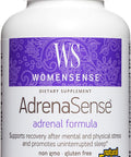 WomenSense AdrenaSense by Natural Factors AdrenaSense Herbal Supplement for Adrenal Support and Stress Relief Vegan NonGMO 120 Capsules