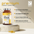Vitabright Quercetin Supplement 180 Capsules Quercetin 1000mg Daily (x2 Capsules Quercetin 500mg) Bio Quercetin Dihydrate Powder Quercetin Antioxidant Supplements VitaBright Flavonoids Supplements