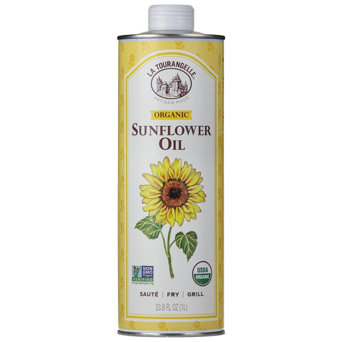 La Tourangelle, Organic Sun Coco Oil, Unique Blend of Organic High-Oleic Sunflower Oil and Organic Refined Coconut Oil, Heat Heat Cooking and DIY Beauty, 25.4 fl oz