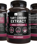 PURE ORIGINAL INGREDIENTS Tart Cherry Extract (365 Capsules) No Magnesium Or Rice Fillers, Always Pure, Lab Verified