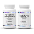 Tesseract Medical Research ProButyrate Butyric Complex Gastrointestinal and QuerciSorb Immuphore SR Ionophoric-Quercetin Complex Immune Health Supplement