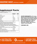 Optimum Nutrition Amino Energy Powder Plus Hydration With Bcaa Electrolytes And Caffeine Tangerine Wave 30 Servings (Packaging May Vary)