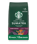 Starbucks Ground Coffee, Dark Roast Coffee, Italian Roast, 100% Arabica, 1 bag (18 oz)