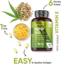 Weightworld Hemp Seed Oil Capsules Softgels | 180 Omega 3 6 9 Capsules with Added Vitamin E | Cold-Pressed | 6 Months Supply | Supports Normal Blood Cholesterol Levels (EFSA) | 1 Softgel A Day