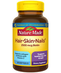 Nature Made Hair Skin Nails W Mcg Of Biotin Softgels Ct 60 Count N/A