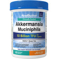 NewRhythm Akkermansia Muciniphila Probiotic 10 Billion TFU Pasteurized Maximum Stability Green Tea Leaf EGCG GLP-1 Production Metabolic Health Gut Immunity for Women & Men 60 Caps