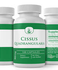 PURE ORIGINAL INGREDIENTS Cissus Quadrangularis, (100 Capsules) Always Pure, No Additives Or Fillers, Lab Verified