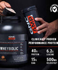 Gnc Amp Wheybolic Protein Powder | Targeted Muscle Building And Workout Support Formula | Pure Whey Protein Powder Isolate With Bcaa | Gluten Free | Classic Vanilla | 25 Servings