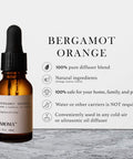 AromaTech Bergamot Orange Aroma Oil for Scent Diffusers, Premium Grade Fragrance Oil, Bergamot Essential Oil for Cold-Air and UltraSonic Scent Machines - 10 Milliliter