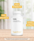 Supersmart Kudzu Extract 3 mg Per Day Full Spectrum Powerful Herbal Extract Antioxidant Support an Healthy Cardiovascular System NonGMO Gluten Free 120 Vegetarian Capsules