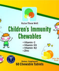 Kids Vitamin C and Immune Support - Vitamin C, D and Zinc for Kids, Toddler Multivitamins