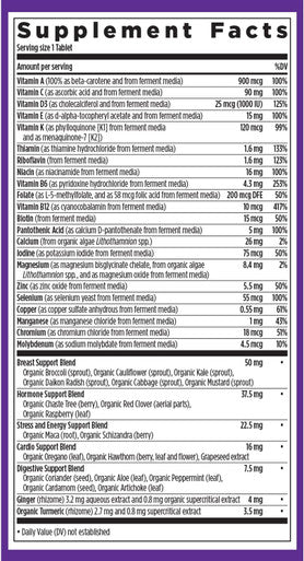 New Chapter Women's Multivitamin 40 plus for Energy Healthy Aging + Immune Support with 20+ Nutrients Every Woman's One Daily 40+Gentle on the Stomach 72 Count